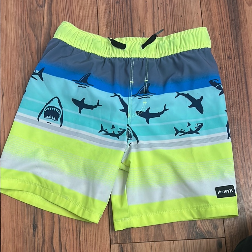 Hurley size 5 boys swim trunks